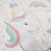 Baby's First by Nemcor 4-Piece Nursery Bedding Set, Rainbow Skies