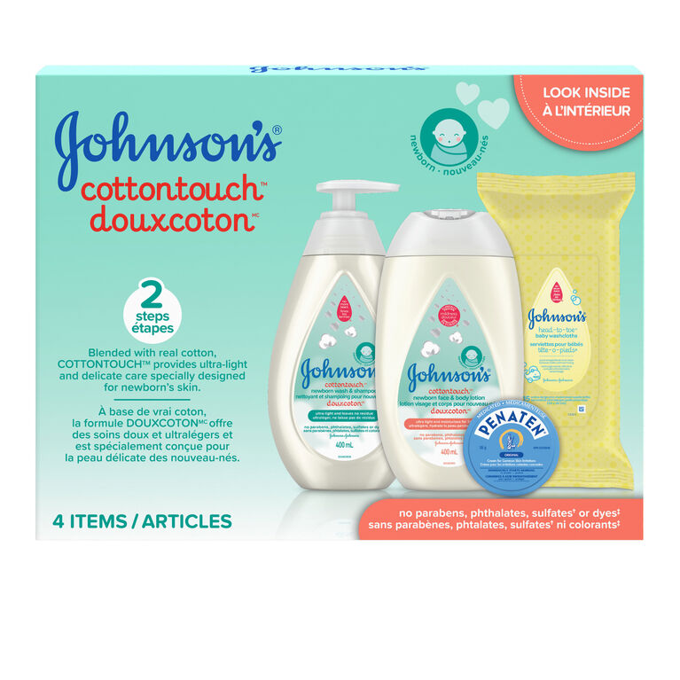 Ensemble Cadeau Johnson's DouxCoton.