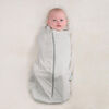 ergoPouch - Cocoon Swaddle Bag 0.2 TOG - Grey Marle - 6 to 12 Months