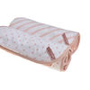 Serviette de bain Rose pqt 2