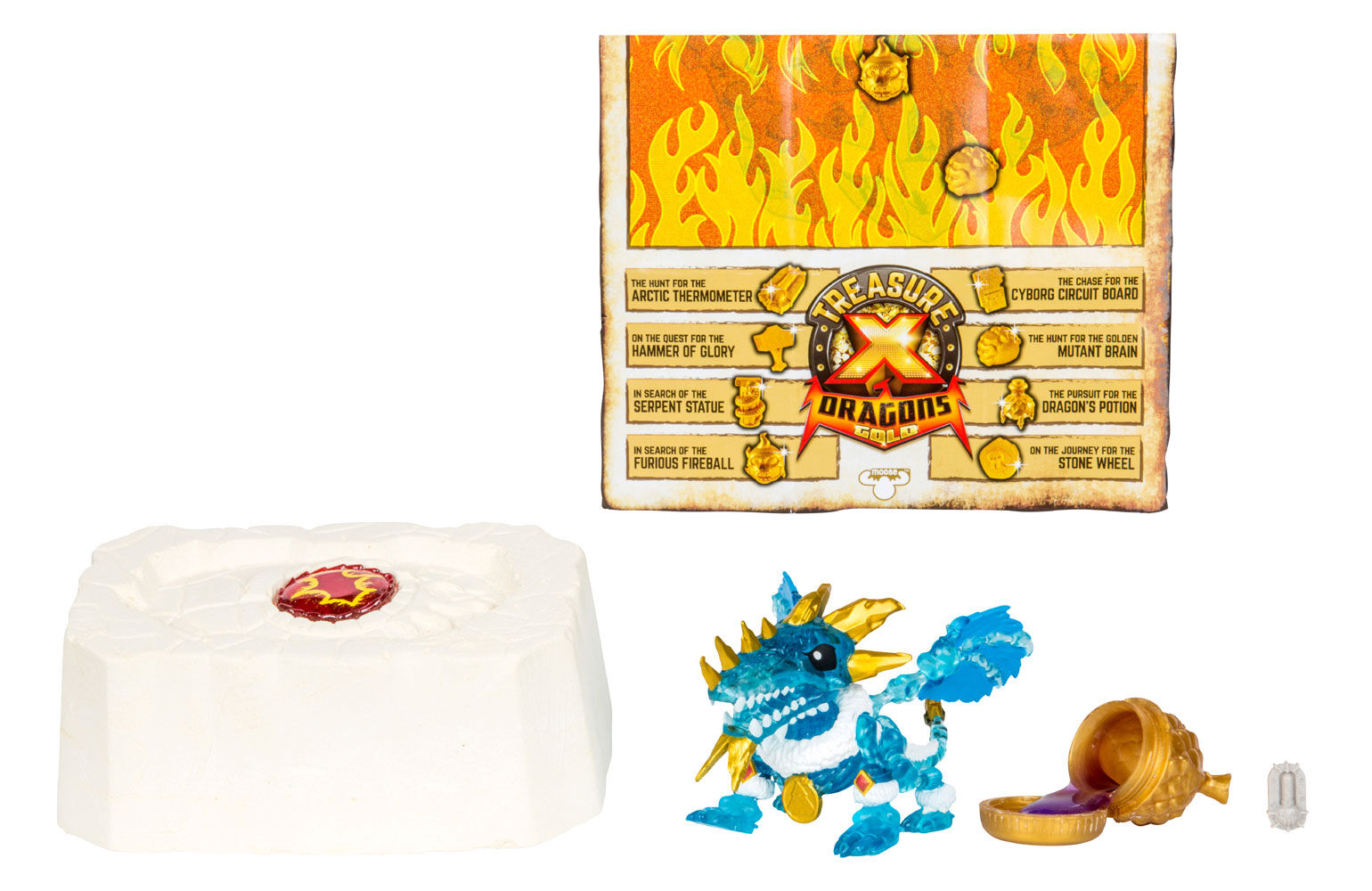 Moose Toys Treasure X Quest for Dragon s Gold Dragon Figure