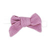 Baby Mode Signature 4 Piece Bib & Headbands: Mauve Floral