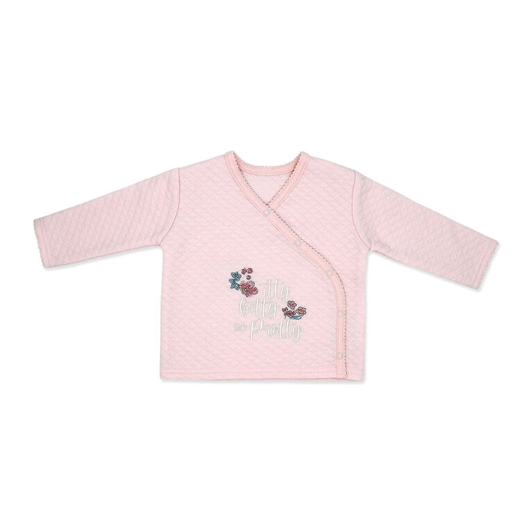 Baby Mode 3 Piece Quilted Take Me Home :Pink Itty Bitty So Pretty