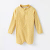 zip happy long-sleeve swimmer, 6-9m - rattan