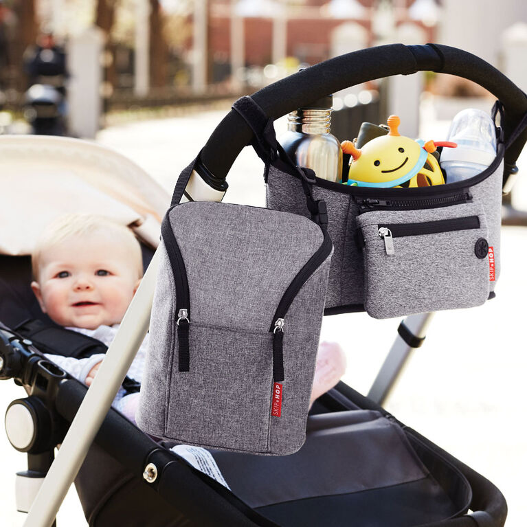 Skip Hop Grab & Go Stroller Organizer - Heather Grey