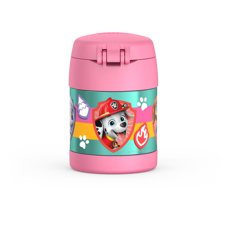 SS Vac Ins 10oz Food Jar w/Spoon - PAW PATROL