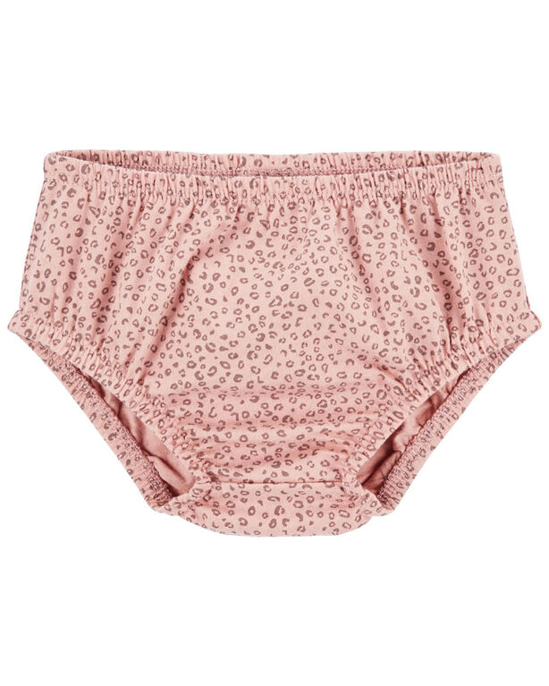 Carter's Leopard Fleece Dress Pink  9M