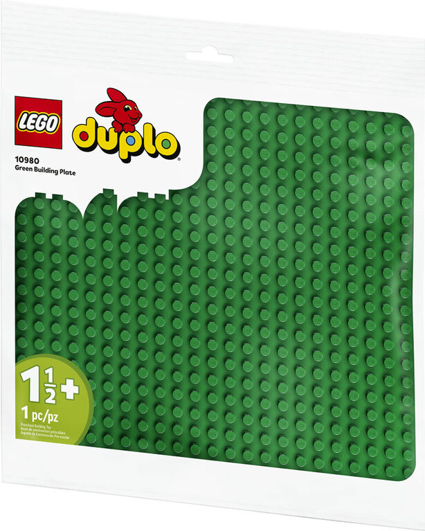 LEGO DUPLO Green Building Plate 10980 Construction Toy (1 Piece)