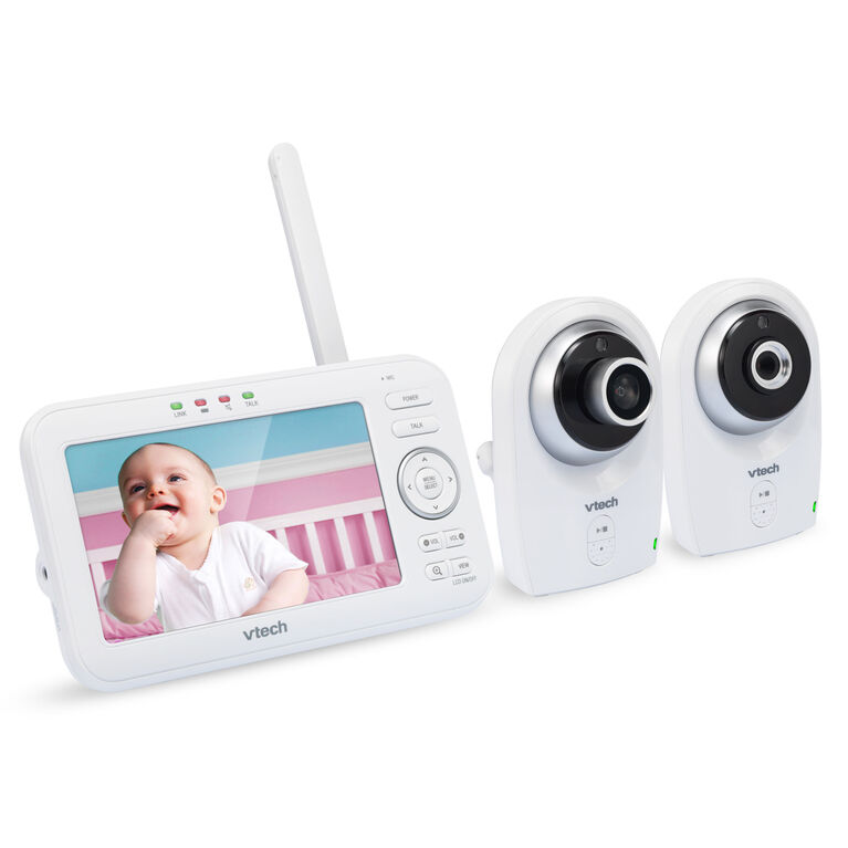 VTech VM351-2 - 2 Camera Full Colour Video Monitor with Wide Angle Lens and Standard Lens - R Exclusive