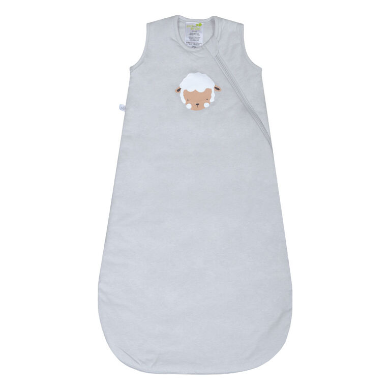 Perlimpinpin quilted cotton sleep bag Grey sheep, 06 Months Babies