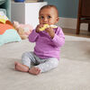 Fisher Price Snuggle Bunny Teether Baby Toy with Fine Motor Activity for Newborns