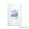 Simmons Playpen Pad White with Stars