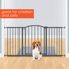 Extra Wide Decor Safety Gate Grey