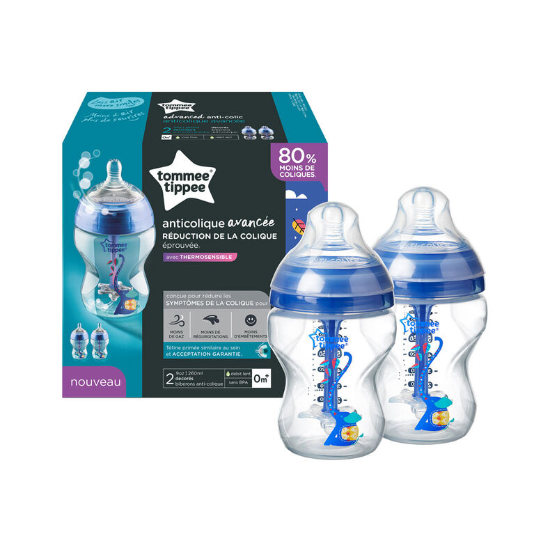 Tommee Tippee Advanced Anti-Colic 2-Pack Bottle, 9 oz. | Babies R Us Canada