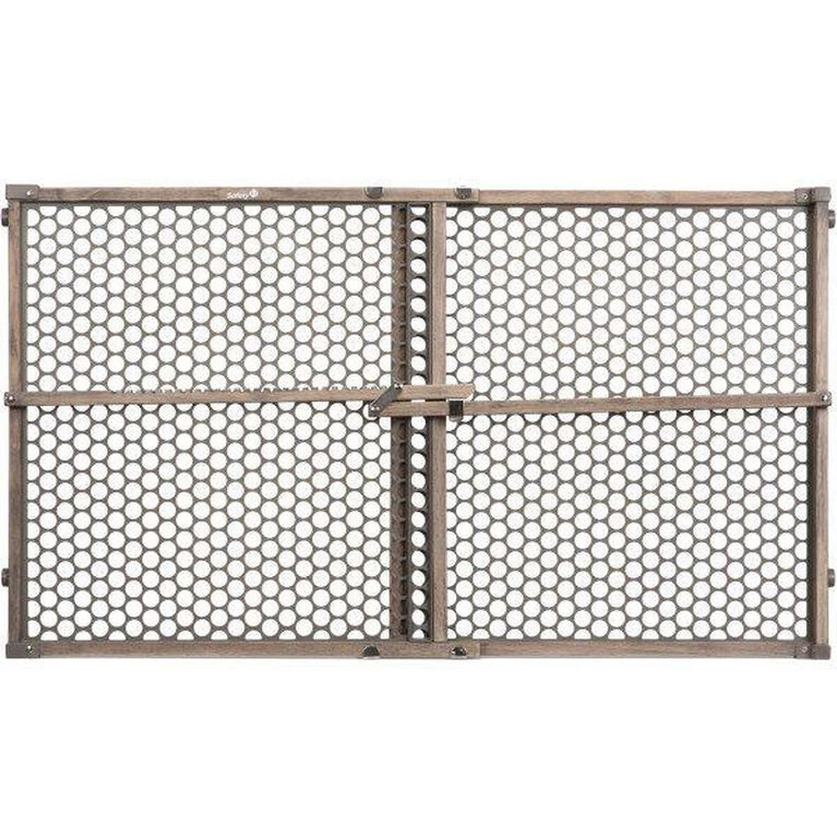 Safety 1st Wood Security Gate - Vintage Grey