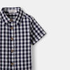 RISE Little Earthling Shirt Navy Plaid