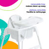 Chaise haute Canteen de Cosco Kids - Blanche