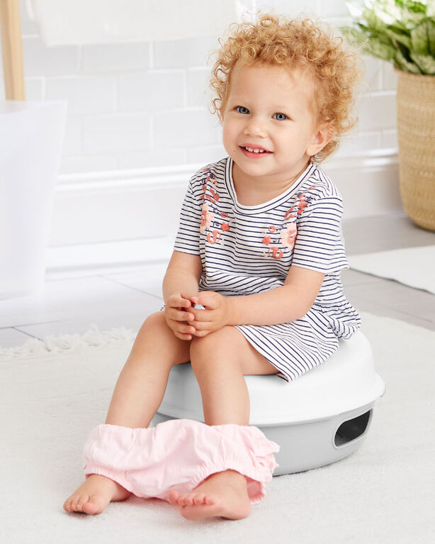 Go Time 3-in-1 Potty - White/Grey