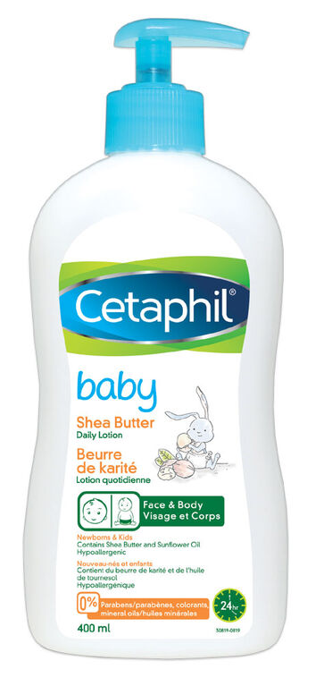Cetaphil Baby Beurre de karité Lotion quotidienne 400ml