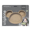 Siliplate Mess-free silicone plate - Toasted Almond