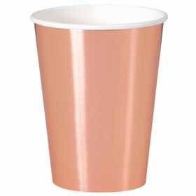 Or Rose 12on Gobelets, 8un