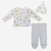 Disney Classic Cardigan Set Grey 0/3M