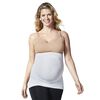 Belly and Back Multi-Zone Pregnancy Support Band - White, Small