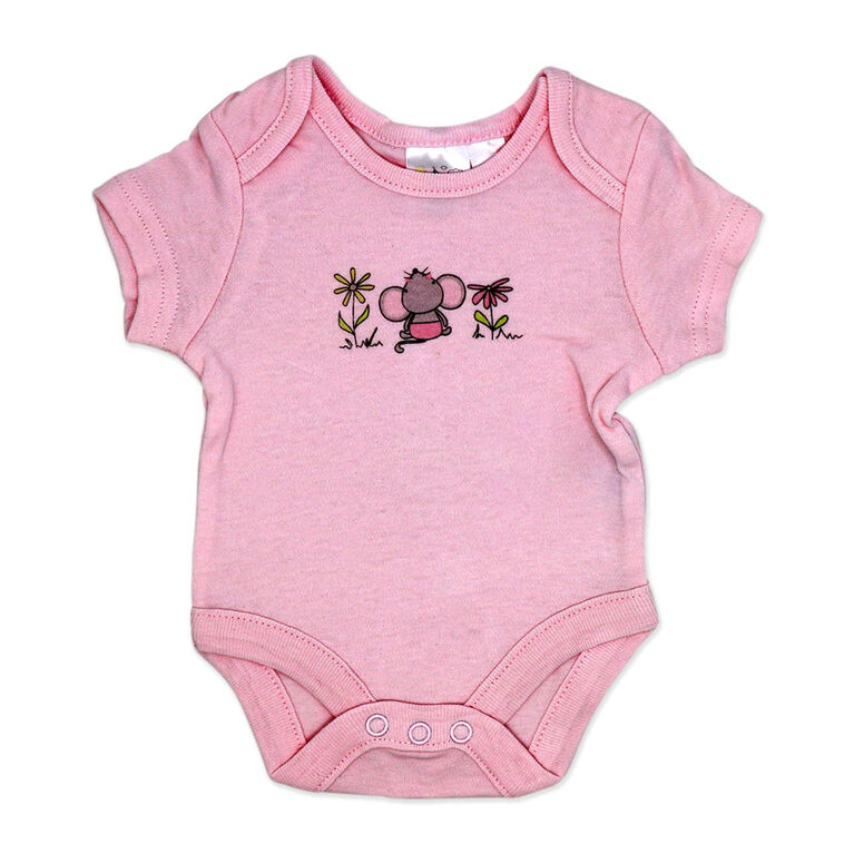 Flump 6 Piece Gift Set: Pink Elephant 0-3M