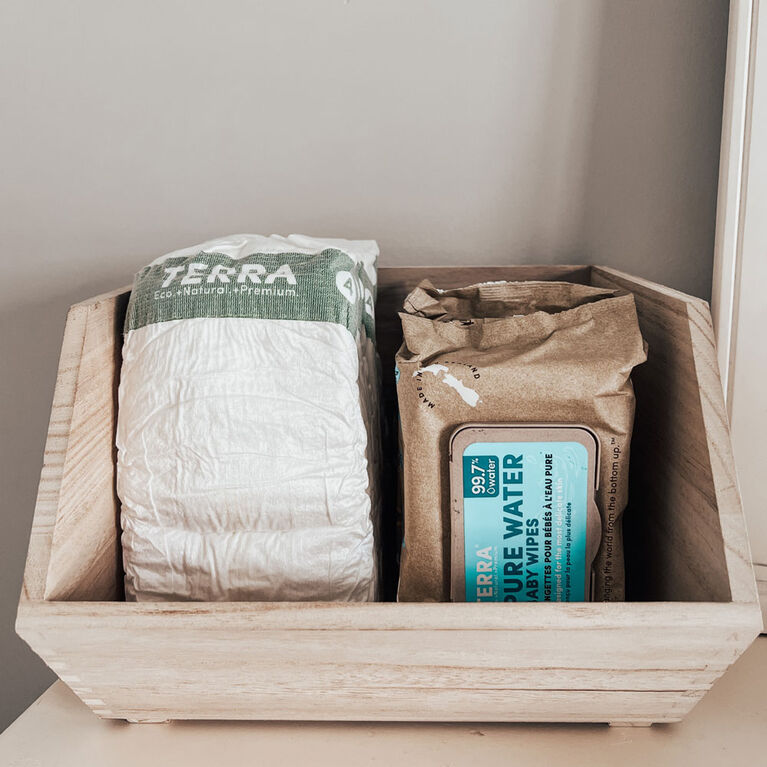 Terra Baby Wipes NZ Water - 70 Pack