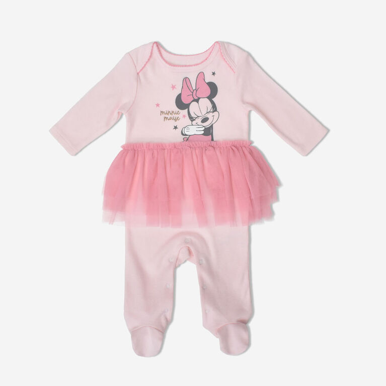 Disney Minnie Mouse Dormeuse Avec Tutu  Rose  6M