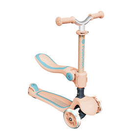 Yvolution Glider 2-en-1 Trottinette 3 roues et jouet à chevaucher - Pêche-Bleu