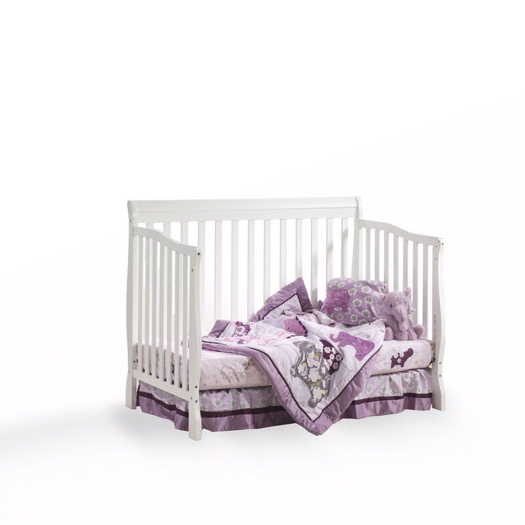 Kidiway Jessie 4in1 Convertible Crib White