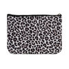Bananafish Zelda 4-Piece Duffle Diaper Bag Set - Black with Leopard Print