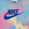 Nike Boxy Tee and Bike Shorts Set  - Batic Blue - Size 4T