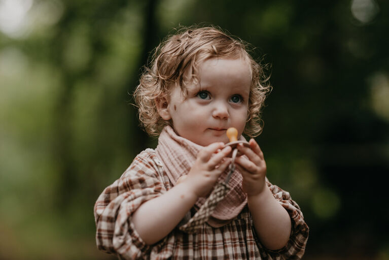 BIBS Dark Oak Pacifier 2 Pack Size 1