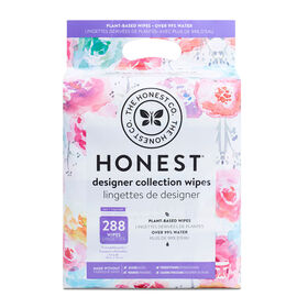 The Honest Company - Lingettes pour bébés - Fleur de rose - Nombre 288 - 3 paquets