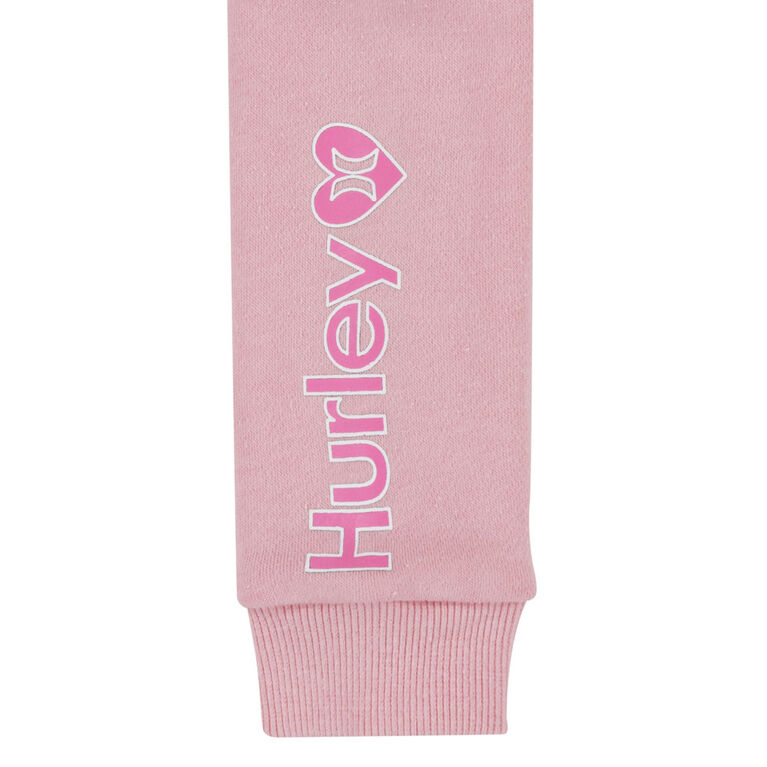 Hurley Sherpa Printed Coverall - Pink - Size 6 Months