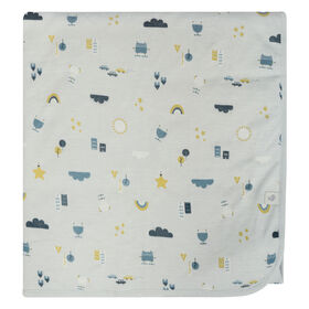 Perlimpinpin Bamboo City Print Blanket