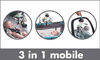 Tiny Love Take Along 3 in 1 Mobile - Magical Tales Collection