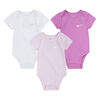 Nike 3 Pack Bodysuit - White