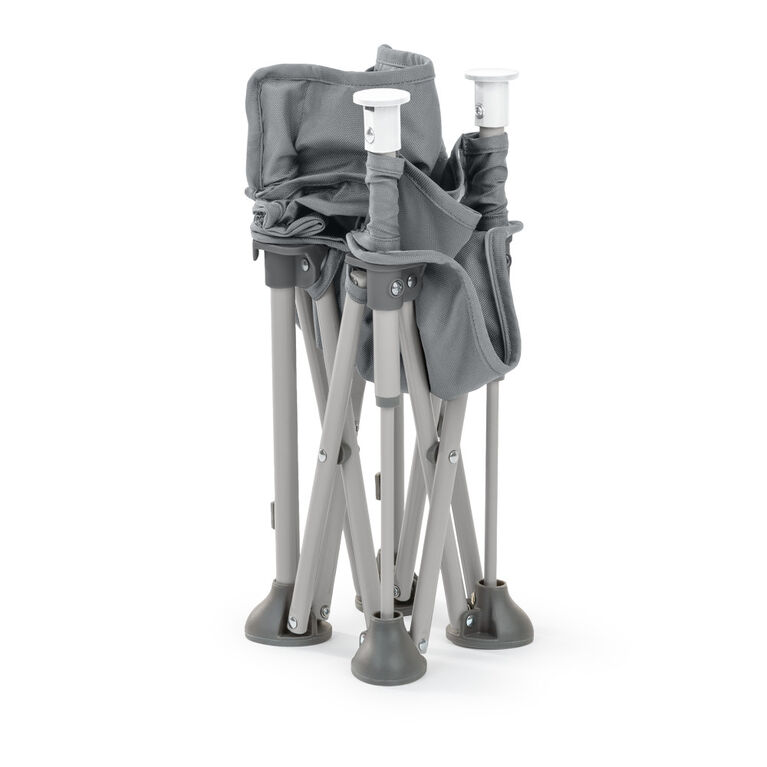 Bright Starts Pop ‘N Sit Portable Booster Seat - Grey