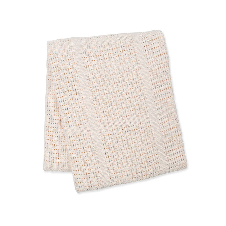 Lulujo - Couvertures cellulaires coton - Avoine