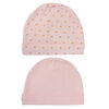 Koala Baby Esemble 2 bonnets Rose, 3-6 mois