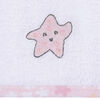 Koala Baby - Pink Woven Washcloth - 6 Pack