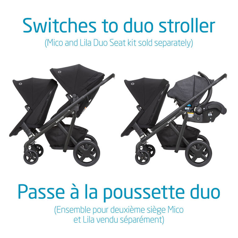 Système de poussette modulaire Lila