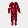 doux pyjama une pièce, 12-18m - rouge