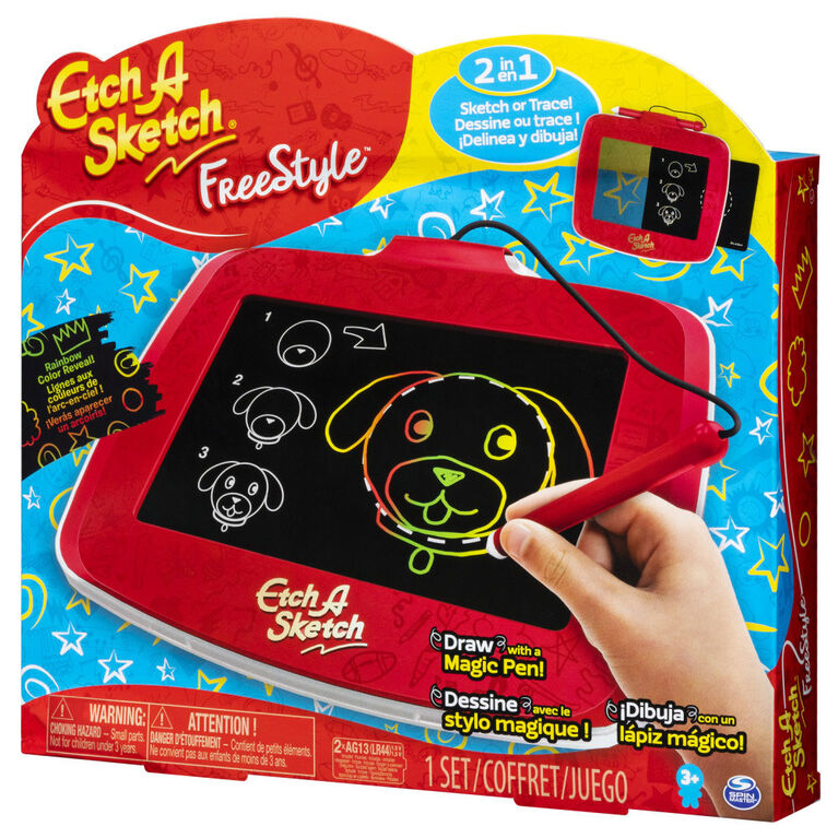 Etch A Sketch Freestyle, Écran de dessin et de traçage 2 en 1 avec