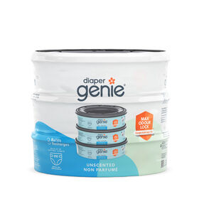 Recharge ronde non-parfumée pour poubelle à couches Diaper Genie