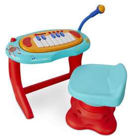 Centre de musique &agrave; accompagner pour clavier et piano Little Baby Bum avec microphone fonctionnel