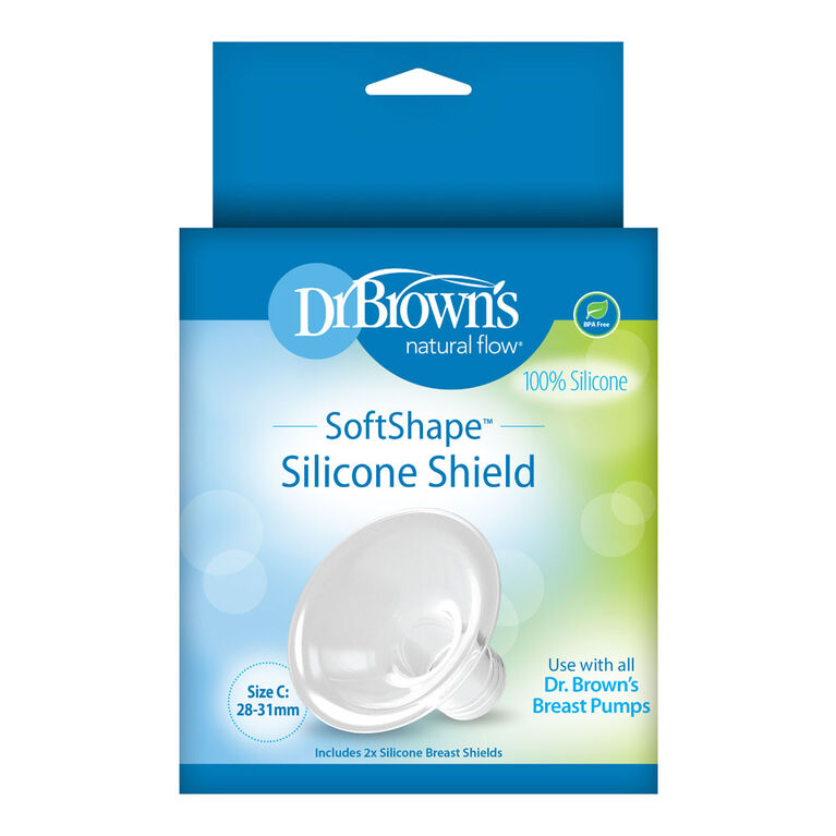 Dr. Brown's SoftShape Silicone Shield Size C 2 Pack
